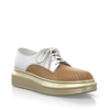 Plattform Schuhe mit bunter Sohle 25607