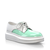 Plattform Schuhe mit bunter Sohle 25625
