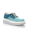 Plattform Schuhe mit bunter Sohle 25631