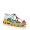 Plattform Schuhe mit bunter Sohle 25643