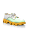 Plattform Schuhe mit bunter Sohle 25664
