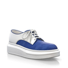 Plattform Schuhe mit bunter Sohle 25667