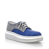 Plattform Schuhe mit bunter Sohle 25670