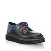 Plattform Schuhe mit bunter Sohle 25673
