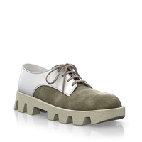 Plattform Schuhe mit bunter Sohle 25676