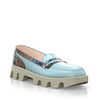 Plattform Schuhe mit bunter Sohle 28136