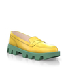Plattform Schuhe mit bunter Sohle 28271