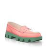 Plattform Schuhe mit bunter Sohle 28274