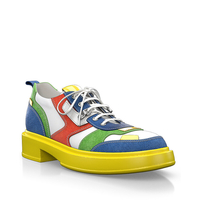 Plattform Schuhe mit bunter Sohle 29247