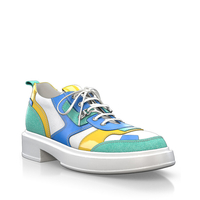 Plattform Schuhe mit bunter Sohle 29250