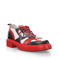 Plattform Schuhe mit bunter Sohle 29256