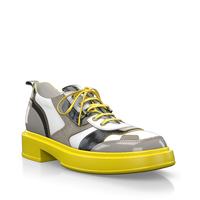 Plattform Schuhe mit bunter Sohle 29265