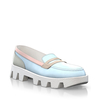 Plattform Schuhe mit bunter Sohle 29316
