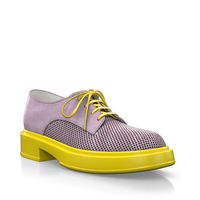 Plattform Schuhe mit bunter Sohle 29889