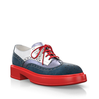 Plattform Schuhe mit bunter Sohle 29901