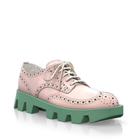 Plattform Schuhe mit bunter Sohle 30297