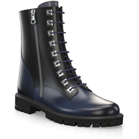 Schnürstiefeletten 27056
