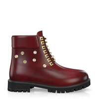 Schnürstiefeletten 7701