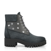 Schnürstiefeletten 7705