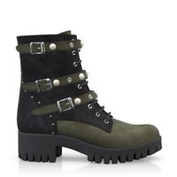 Schnürstiefeletten 7916