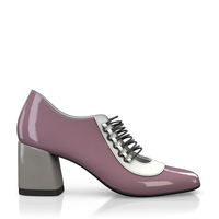 Schuhe mit quadratischem Absatz 15827