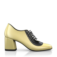 Schuhe mit quadratischem Absatz 15833