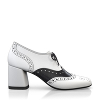 Schuhe mit quadratischem Absatz 15854