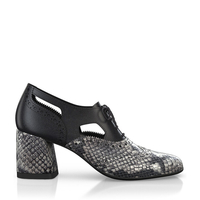 Schuhe mit quadratischem Absatz 15890