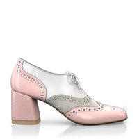 Schuhe mit quadratischem Absatz 16419