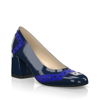 Schuhe mit quadratischem Absatz 27737