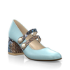 Schuhe mit quadratischem Absatz 28073