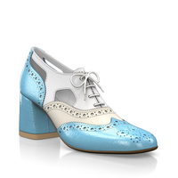 Schuhe mit quadratischem Absatz 29820