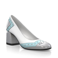 Schuhe mit quadratischem Absatz 30192