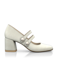 Schuhe mit quadratischem Absatz 6700
