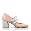 Schuhe mit quadratischem Absatz 6701