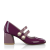 Schuhe mit quadratischem Absatz 6703
