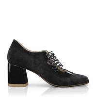 Schuhe mit quadratischem Absatz 6705
