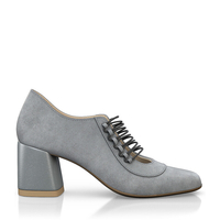 Schuhe mit quadratischem Absatz 6708
