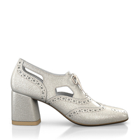 Schuhe mit quadratischem Absatz 6797