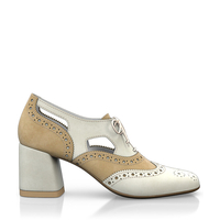 Schuhe mit quadratischem Absatz 6798