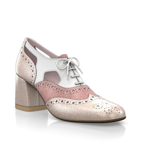 Schuhe mit quadratischem Absatz 6875