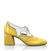 Schuhe mit quadratischem Absatz 6882