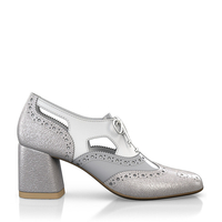 Schuhe mit quadratischem Absatz 6884