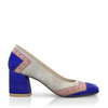 Schuhe mit quadratischem Absatz 7063