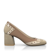 Schuhe mit quadratischem Absatz 7138