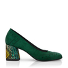 Schuhe mit quadratischem Absatz 7140