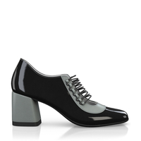 Schuhe mit quadratischem Absatz 7451