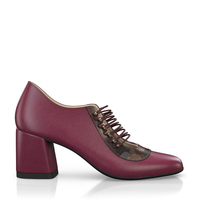 Schuhe mit quadratischem Absatz 7452
