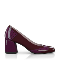 Schuhe mit quadratischem Absatz 7456