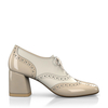 Schuhe mit quadratischem Absatz 7836